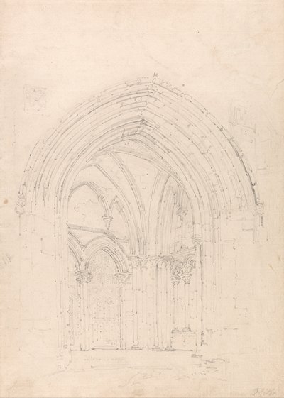 St. Albans Cathedral, Hertfordshire by Thomas Girtin